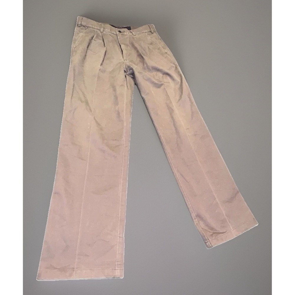 Allen Solly Pure Cotton Wrinkle Free Pleated Chino Trousers